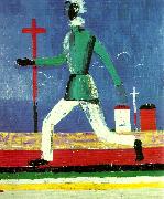 running man, Kazimir Malevich